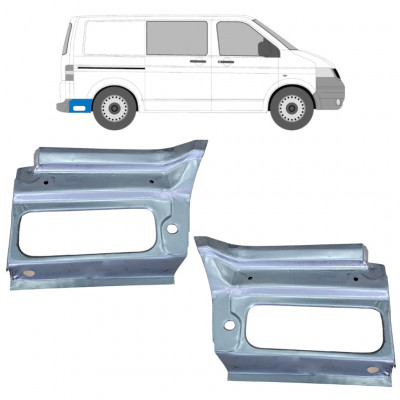 Hátsó sárvédő javító panel hoz Volkswagen Transporter T5 2003-2009 / Készlet 12030