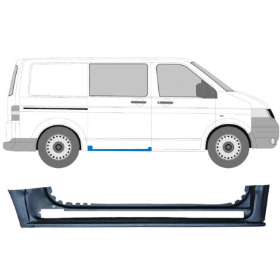 Tolóajtó küszöb javító panel hoz VW Transporter T5 2003-2015 / Jobb 5262