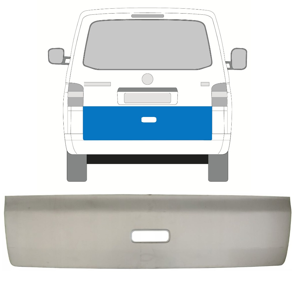 Csomagtér Fedél Javító Panel Hoz Vw Transporter T5 2003- 11386