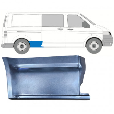 Hátsó sárvédő javító panel hoz VW Transporter T5 2003-2015 / Jobb 11462