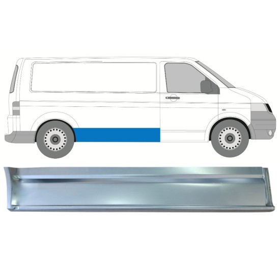 Oldalsó javító panel hoz Volkswagen Transporter T5 2003-2015 / Jobb 16668