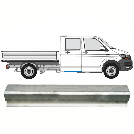 Hátsó küszöb javító panel hoz Volkswagen Transporter T6 2015-2024 / Bal = Jobb (szimmetrikus) 17131