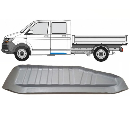 Fellépő lemez bal belső küszöbbel hoz Volkswagen Transporter T6 2015-2024 / Bal 17155