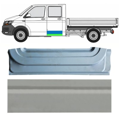 Belső és külső hátsó ajtó javító panel hoz Volkswagen Transporter T6 2015-2024 / Bal 17161
