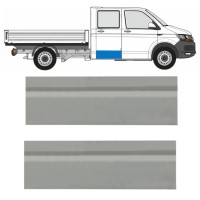 Külső hátsó ajtó javító panel hoz Volkswagen Transporter T6 2015-2024 / Bal = Jobb (szimmetrikus) 17126