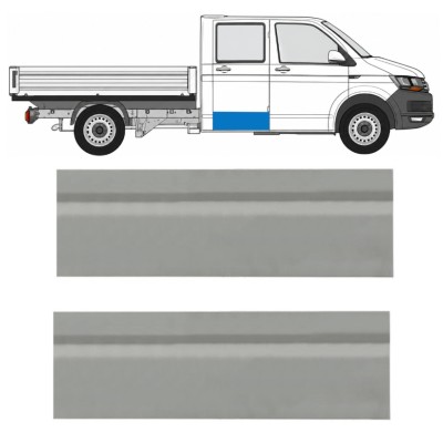 Külső hátsó ajtó javító panel hoz Volkswagen Transporter T6 2015-2024 / Bal = Jobb (szimmetrikus) 17126