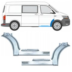 Küszöb és első sárvédő javító panel hoz Volkswagen Transporter T6 2015-2024 17198