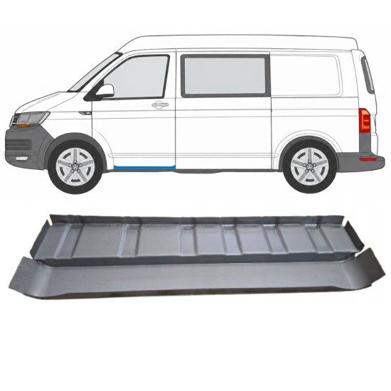 Fellépő lemez bal belső küszöbbel hoz Volkswagen Transporter T6 2015-2024 / Bal 17157