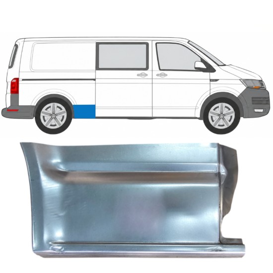 Hátsó sárvédő javító panel hoz Volkswagen Transporter T6 2015-2024 / Jobb 17134