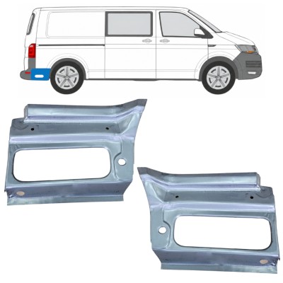 Hátsó sárvédő javító panel hoz Volkswagen Transporter T6 2015-2024 / Bal+Jobb 17191