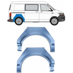 Hátsó sárvédő javító panel hoz Volkswagen Transporter T6 2015-2024 / Bal+Jobb 17116