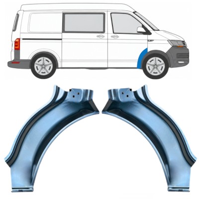 Első sárvédő javító panel hoz Volkswagen Transporter T6 2015-2024 / Bal+Jobb 17188