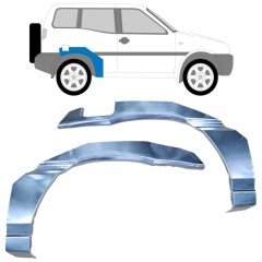 Hátsó sárvédő javító panel hoz Nissan Terrano II 1993-2005 / Bal+Jobb / Készlet 9620