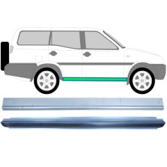 Belső és külső küszöb javító panel hoz Nissan Terrano II 1993-2005 / Bal = Jobb (szimmetrikus) / Készlet 11963