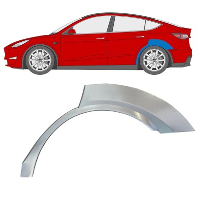 Hátsó sárvédő javító panel hoz Tesla Model Y 2020- / Bal 16377