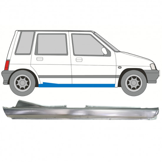 Küszöb javító panel hoz Daewoo Tico 1991-2000 / Jobb 12520