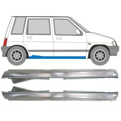 Küszöb javító panel hoz Daewoo Tico 1991-2000 / Bal+Jobb / Készlet 12522