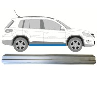 Küszöb javító panel hoz Volkswagen Tiguan 2007-2016 / Jobb 14772 Küszöb javító panel hoz Volkswagen Tiguan 2007-2016 / Jobb 14772