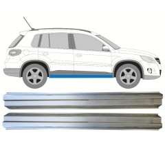 Küszöb javító panel hoz Volkswagen Tiguan 2007-2016 / Bal+Jobb / Készlet 14774