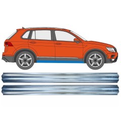 Alsó küszöb javító panel hoz Volkswagen Tiguan 2016-2024 / Bal+Jobb / Készlet 17222