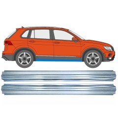 Küszöb javító panel hoz Volkswagen Tiguan 2016-2024 / Bal+Jobb / Készlet 17219