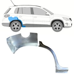 Hátsó sárvédő javító panel hoz Volkswagen Tiguan 2007-2016 / Jobb / Készlet 15787