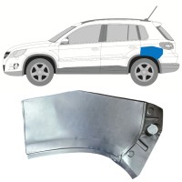 Felsőrész hátsó sárvédő javító panel hoz Volkswagen Tiguan 2007-2016 / Bal 15786