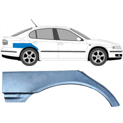 Felsőrész hátsó sárvédő javító panel hoz Seat Toledo Leon 1999-2006 / Jobb 5766