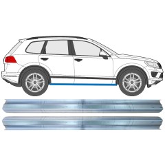Küszöb javító panel hoz Volkswagen Touareg 2010-2018 / Bal = Jobb (szimmetrikus) / Készlet 11749