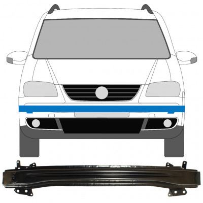 Első lökhárító merevítő hoz VW Touran / Caddy 2003- 8903