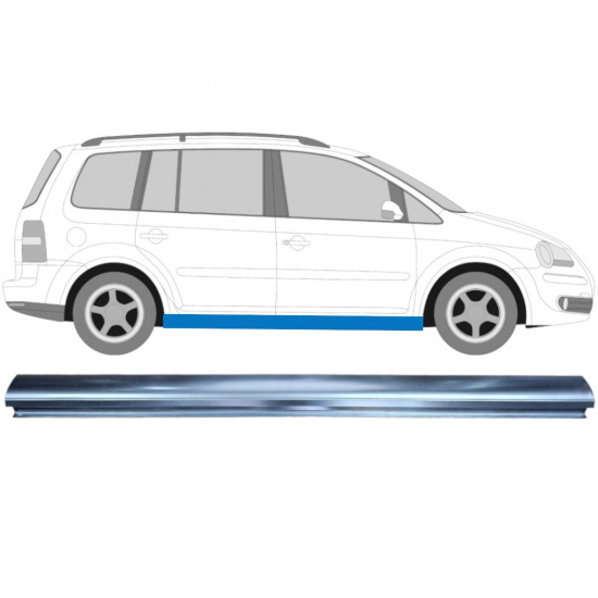 Küszöb javító panel hoz Volkswagen Touran 2003-2010 / Bal = Jobb (szimmetrikus) 11942