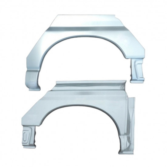 Hátsó sárvédő javító panel hoz Toyota Hiace 1995-2006 / Bal+Jobb / Készlet 10028