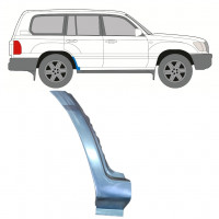 Alsó hátsó sárvédő javító panel hoz Toyota Land Cruiser 1998-2007 / Jobb 8984