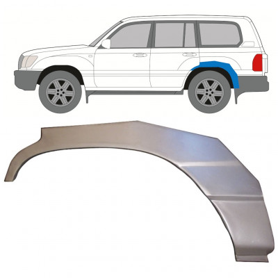 Hátsó sárvédő javító panel hoz Toyota Land Cruiser 1998-2007 / Bal 8983