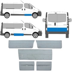 Ajtó javító panel hoz Nissan Primastar 2001-2014 / Bal+Jobb / Készlet 14358