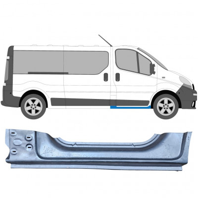 Küszöb javító panel hoz Opel Vivaro / R Trafic 2001- / Jobb 6927