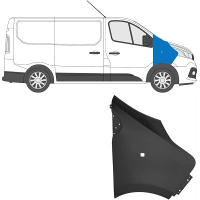 Első sárvédő hoz Renault Trafic 2014- 2014-2021 / Jobb 17101