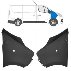 Első sárvédő hoz Renault Trafic 2014- 2014-2021 / Bal+Jobb / Készlet 17103