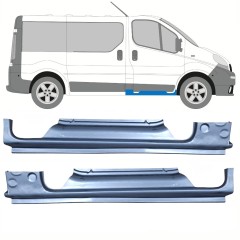 Küszöb javító panel hoz Opel Vivaro 2001-2014 / Bal+Jobb / Készlet 13246