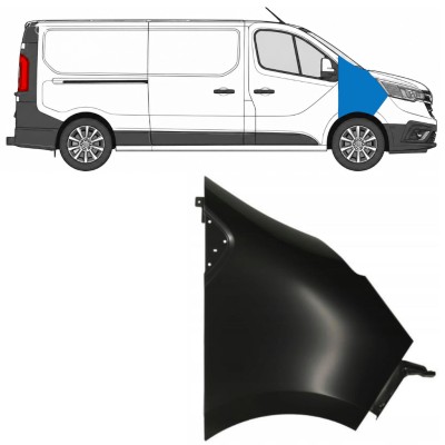 Első sárvédő hoz Renault Trafic 2014- 2021-2026 / Jobb 17104