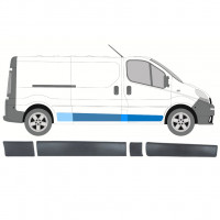 Oldalsó díszítő elemek készlete hoz Renault Trafic Opel Vivaro Primastar 2001-2014 / LWB / Jobb /  8571