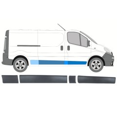 Oldalsó díszítő elemek készlete hoz Opel Vivaro 2001-2014 / Jobb / 13905