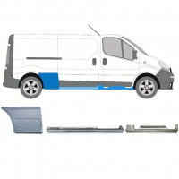 Javító panel készlet hoz Renault Trafic Opel Vivaro 2001-2014 / LWB / Jobb /  11104