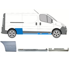 Javító panel készlet hoz Opel Vivaro 2001-2014 / Jobb / 13304