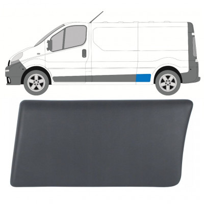 Hátsó sárvédő oldali díszítő elem hoz Renault Trafic 2001-2014 / Bal 8206