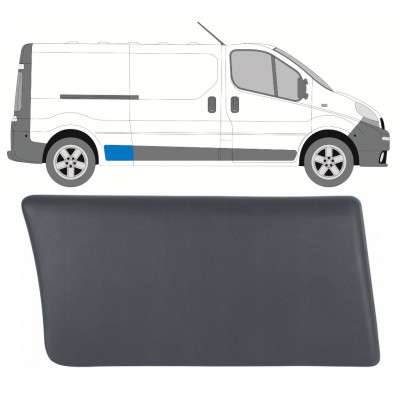 Hátsó sárvédő oldali díszítő elem hoz Renault Trafic 2001-2014 / Jobb 8205