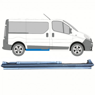 Tolóajtó küszöb javító panel hoz Renault Trafic Opel Vivaro 2001-2014 / Jobb 8576