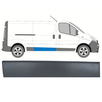 Tolóajtó díszléc hoz Renault Trafic 2001-2014 / Jobb 8203