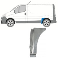Hátsó sárvédő javító panel hoz Nissan Primastar 2001-2014 / Bal 15767