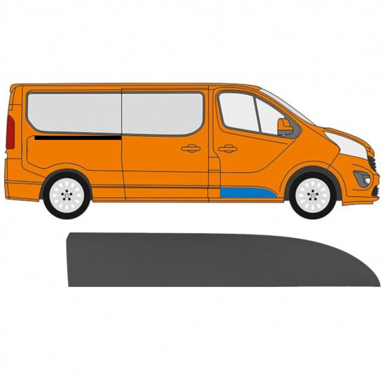 Első ajtó díszítő elem hoz Renault Trafic 2014- / Jobb 11246